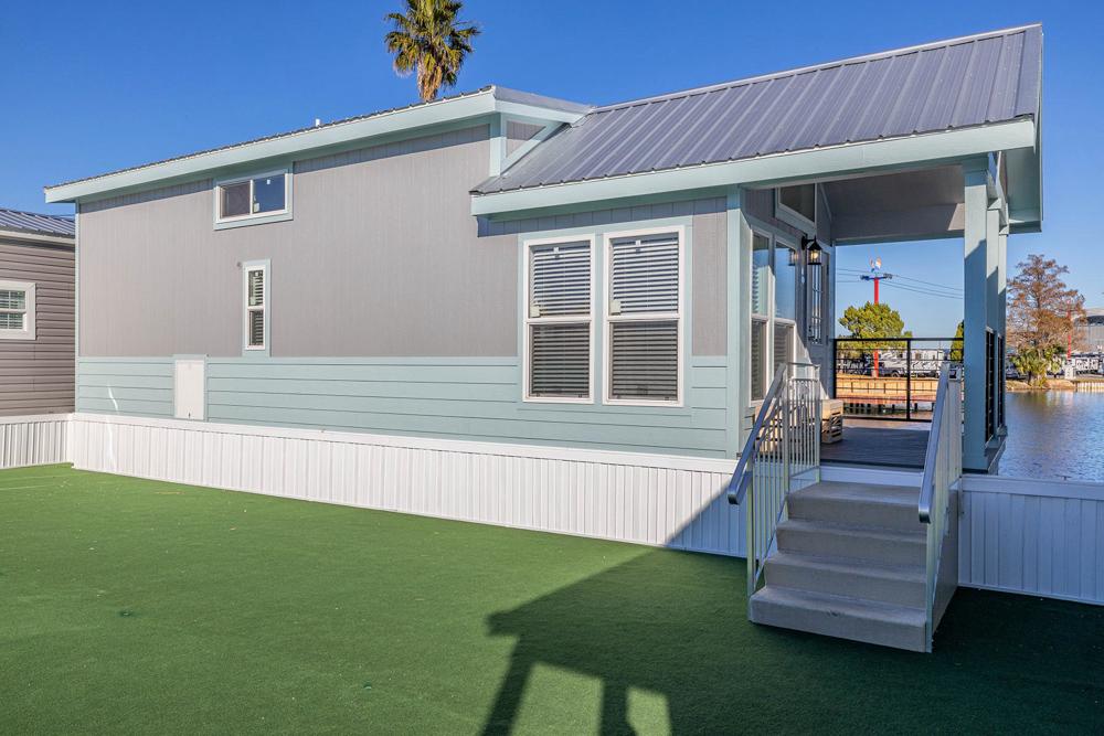 Permanent foundation tiny home cottage qualifying for traditional mortgage